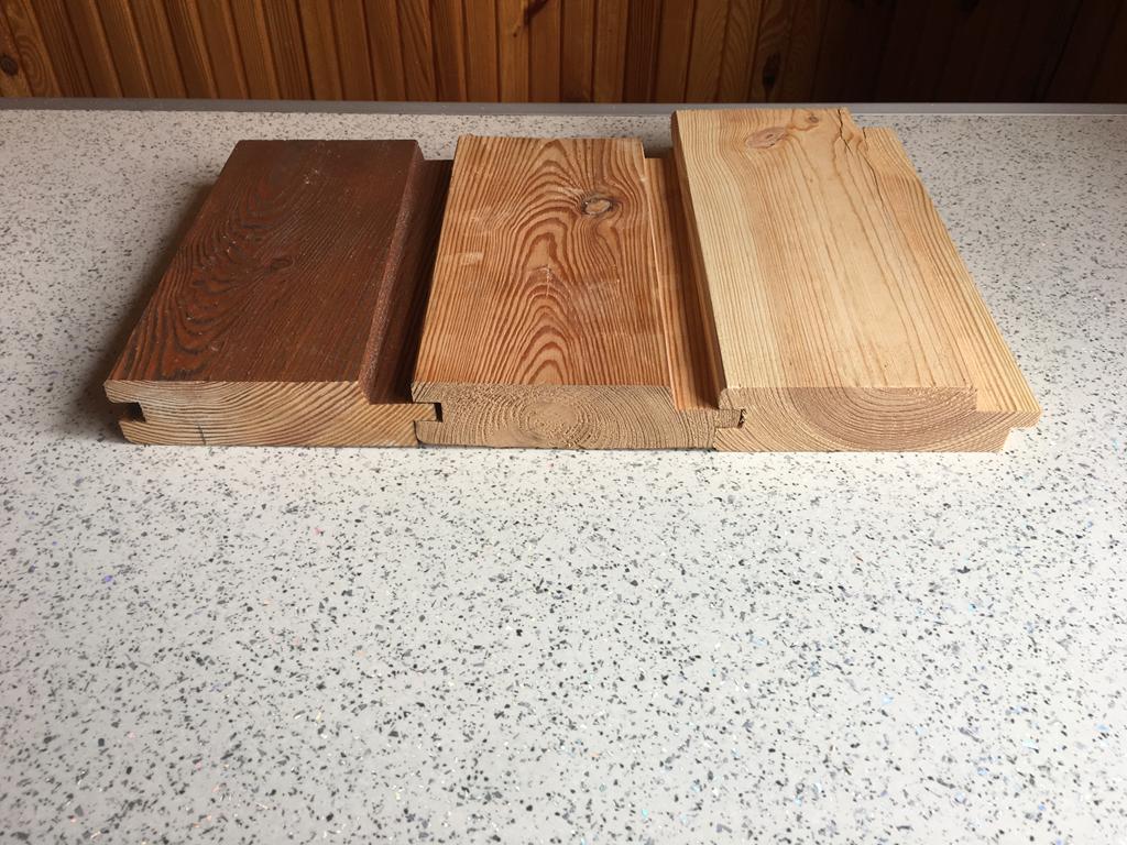 5 x 15 Ahşap Cephe Kaplama Yalı Baskı DÜZ YB-103
