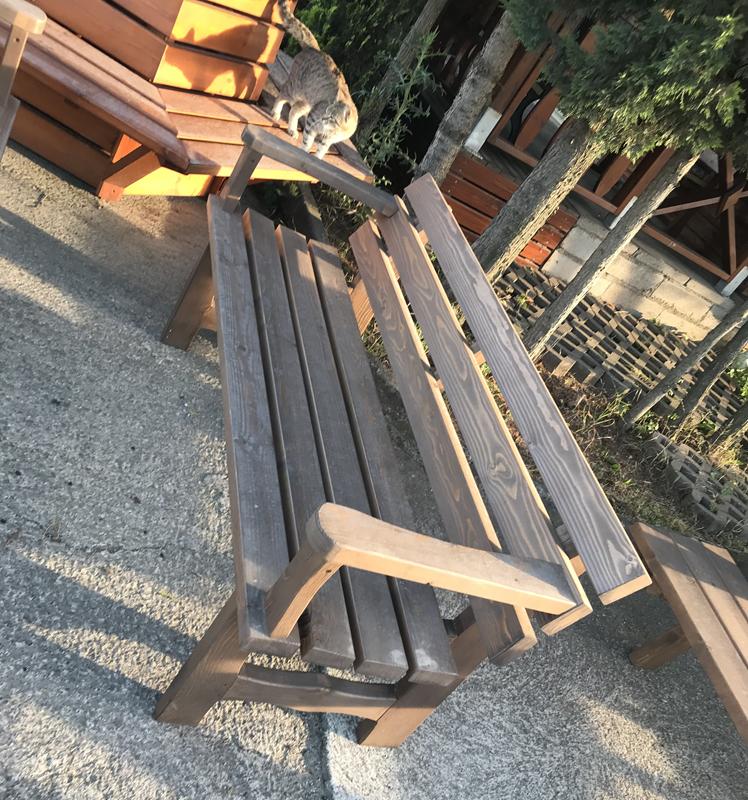 BANK  - Ahşap Ayaklı KB-202