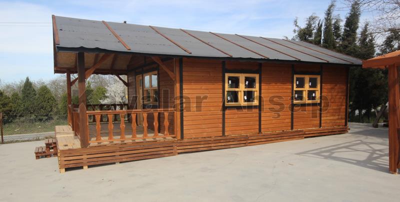 Ahşap Bungalov Ev (AV-108)