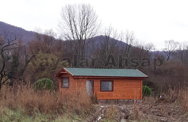 Ahşap Bungalov Kulube-Ev  (AV-113)