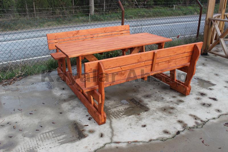 PM-109 Piknik Masa Takımı | Ahşap Bahçe Masa Seti