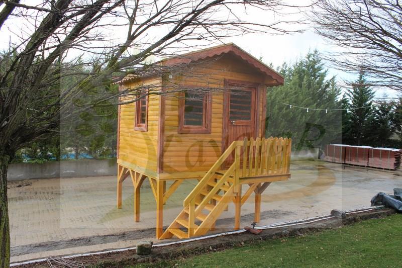 Ahşap Çocuk Oyun Evi  VH-107